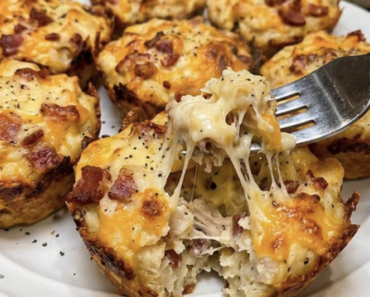 Chicken Bacon Ranch Potato Cups Chicken Bacon Ranch Potato Cups
