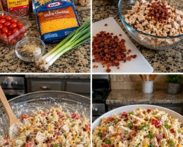 Chicken Bacon Ranch Pasta Salad