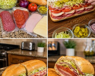 Italian Deli Sub Sandwich