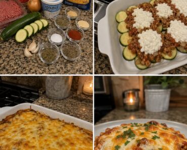 Ground Beef Zucchini Bake