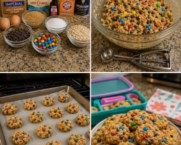 Lunchbox Monster Cookies