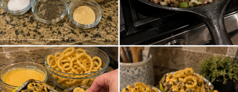 Funyuns Cheesesteak Boats 