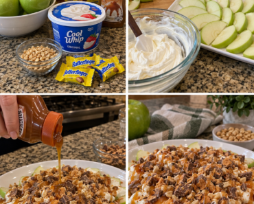 Butterfinger Apple Nachos