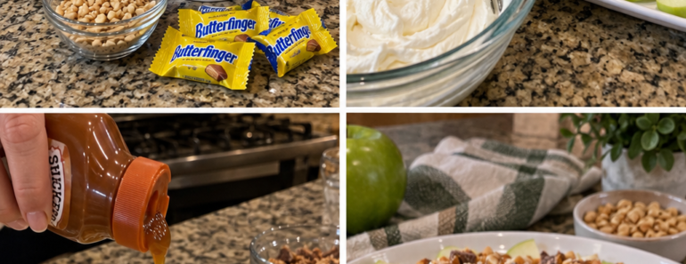 Butterfinger Apple Nachos Butterfinger Apple Nachos