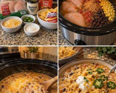 Slow Cooker Chicken Nacho Soup