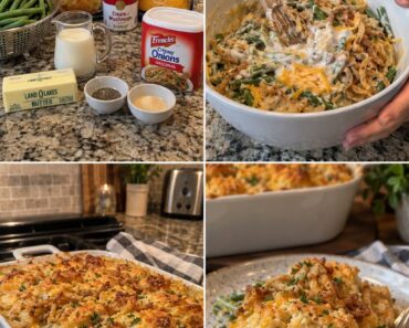 Cheddar Bay Green Bean Casserole