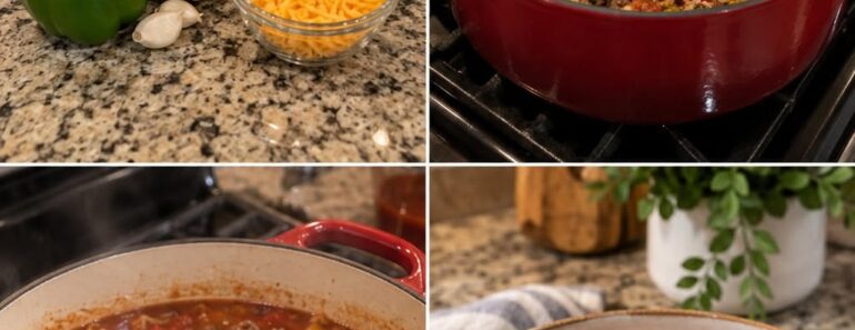 Stuffed Bell Pepper Soup