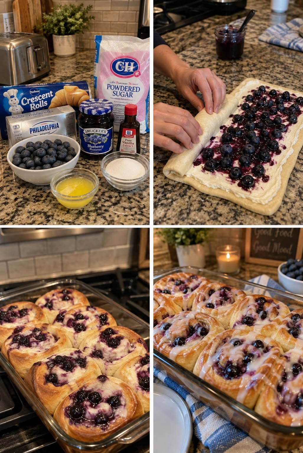 Blueberry Sweet Rolls.26
