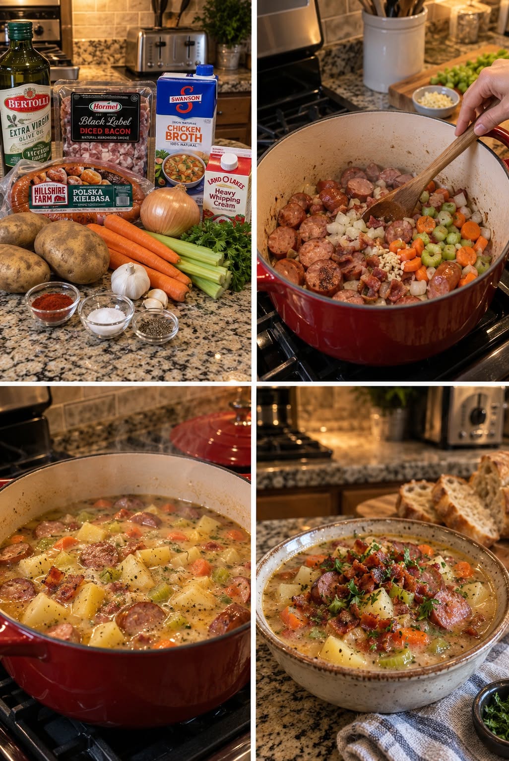 cozy Kielbasa Soup.26