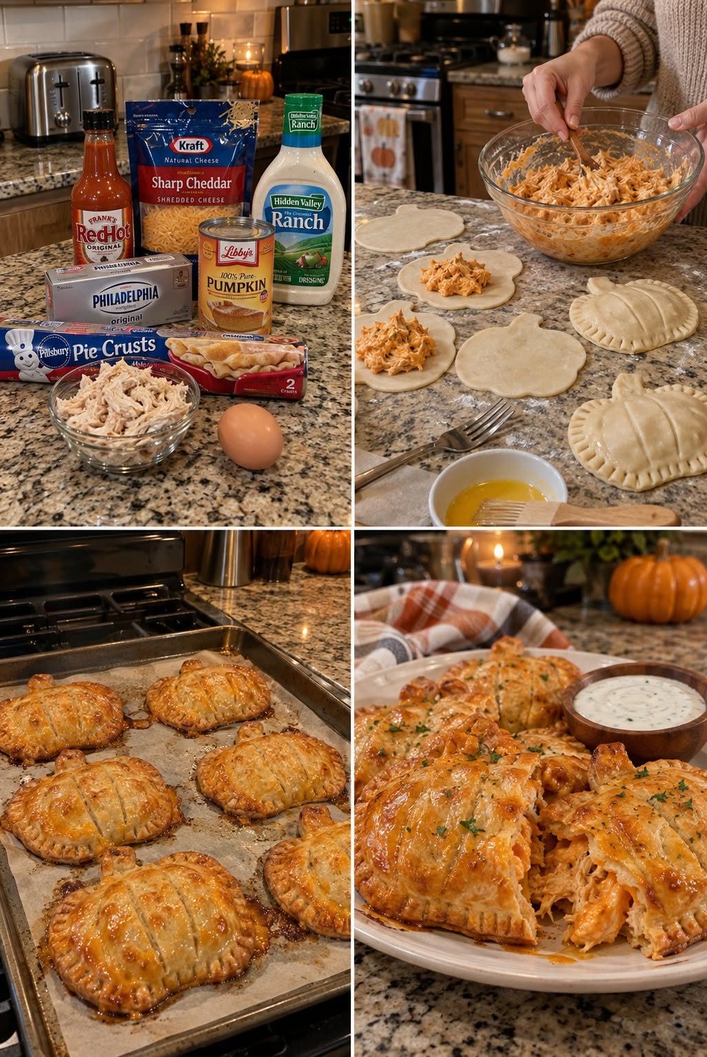 Buffalo Chicken Pumpkin Pies.26