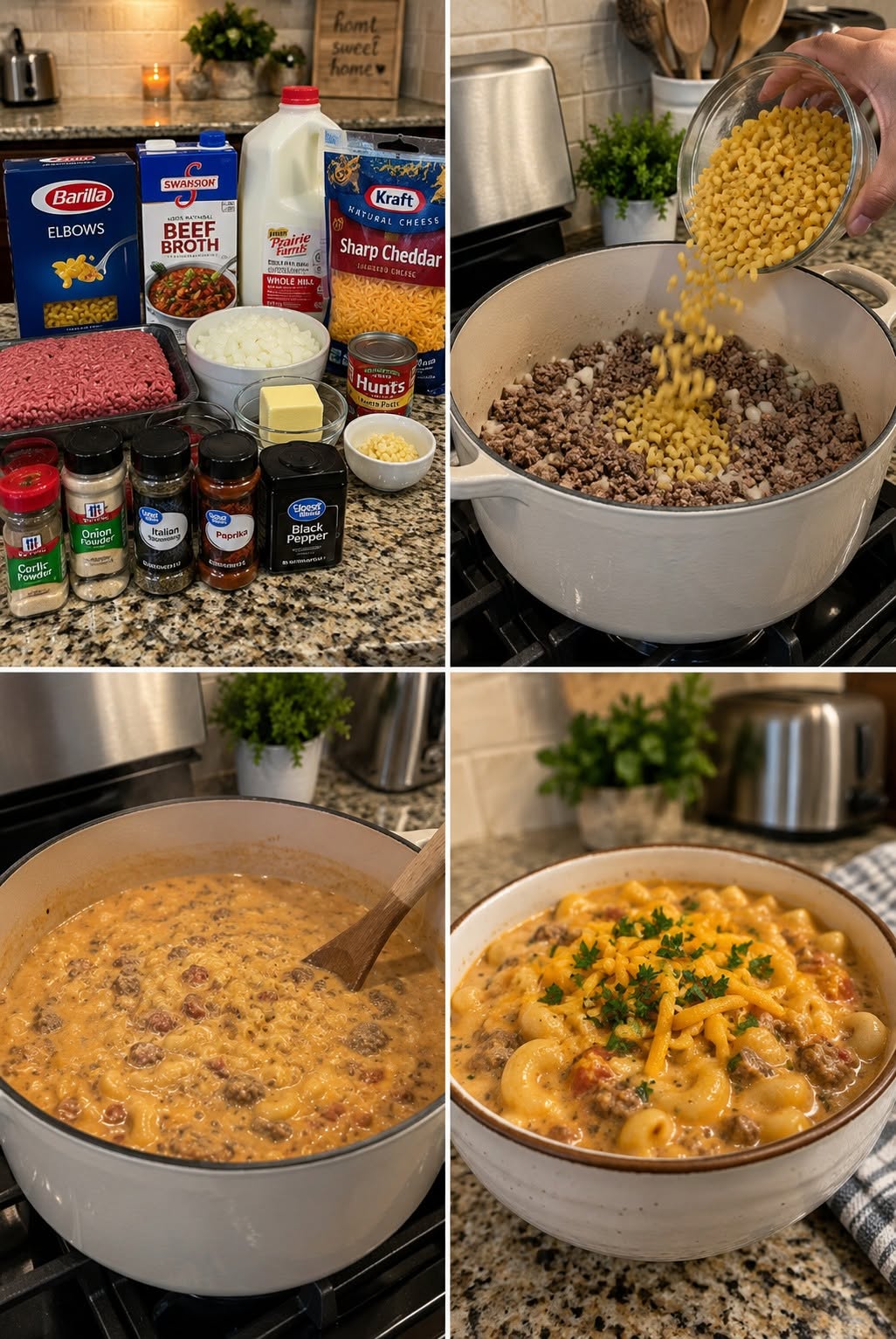 Macaroni Cheeseburger Soup.26