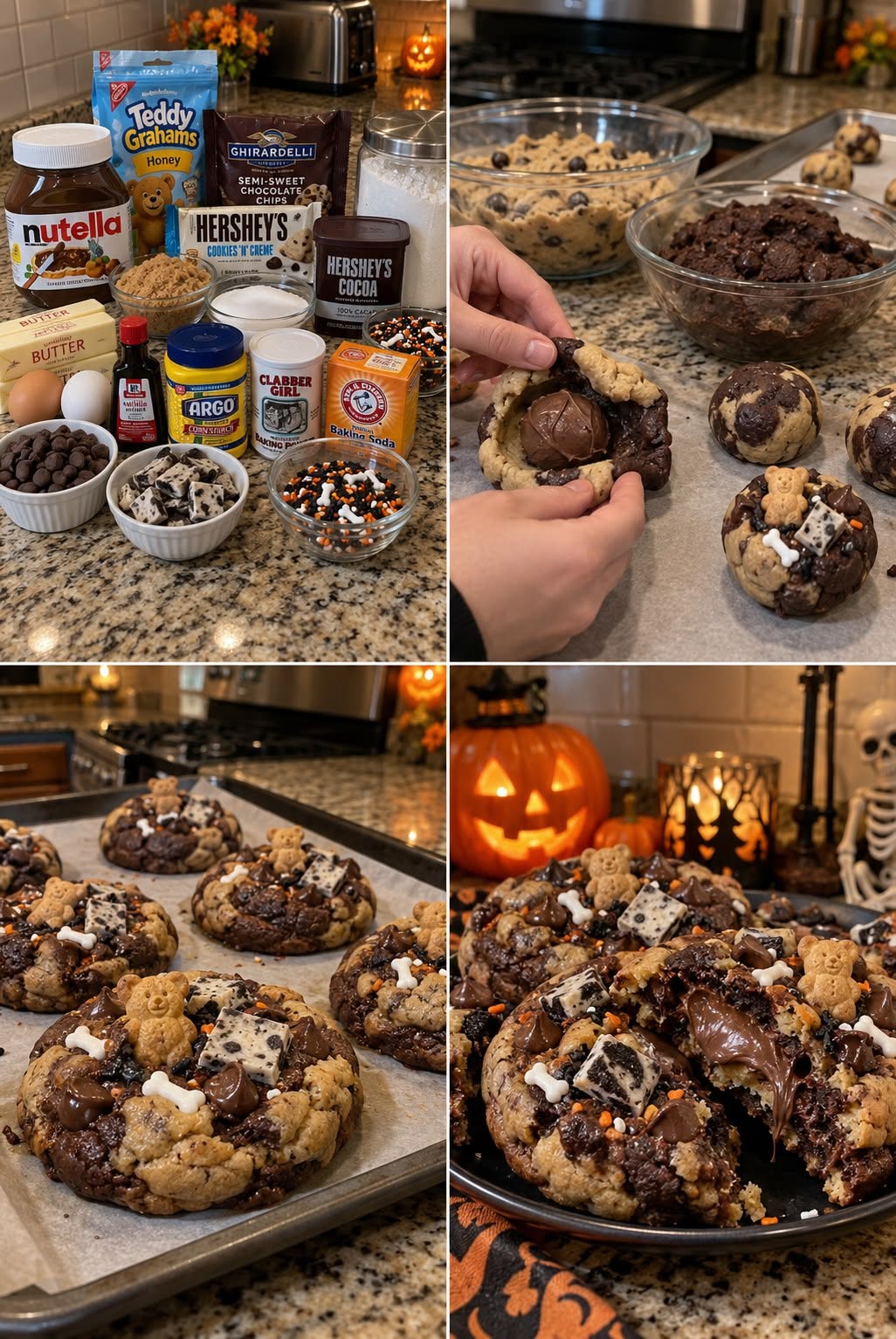 Nutella Brookie Cookies.26