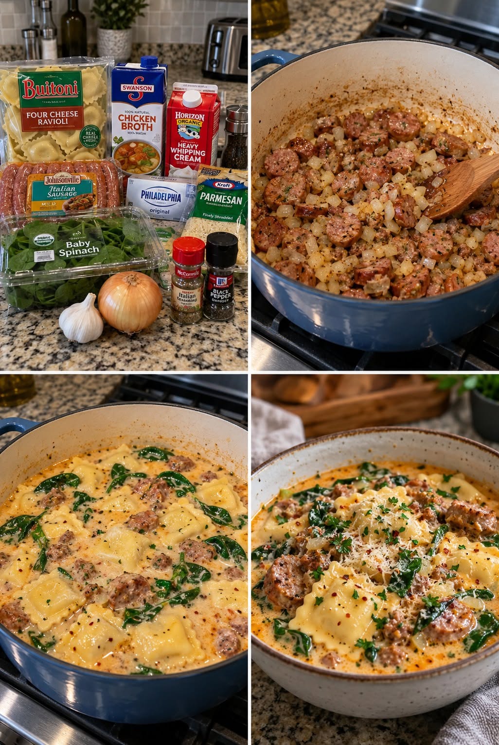 Creamy  Ravioli Soup.26