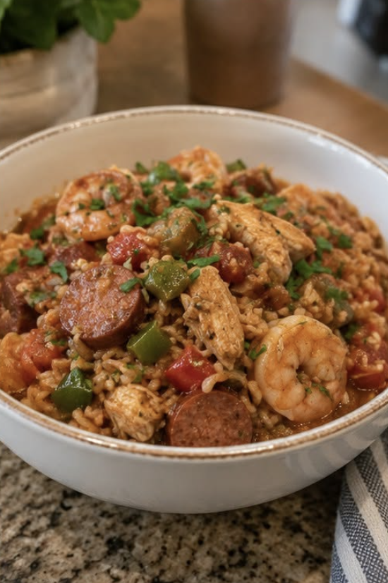 Slow Cooker Cajun Jambalaya26