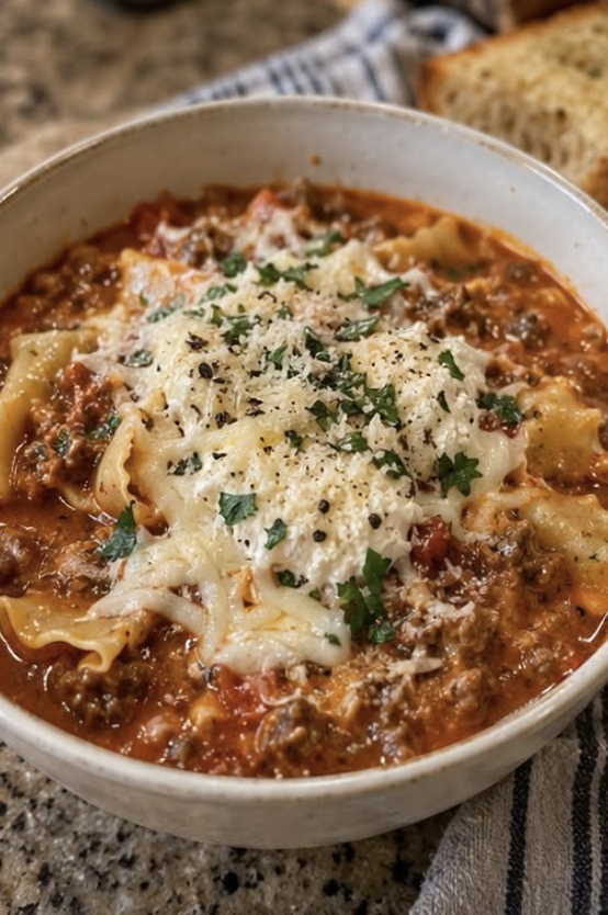 One-Pot Lasagna Soup.26