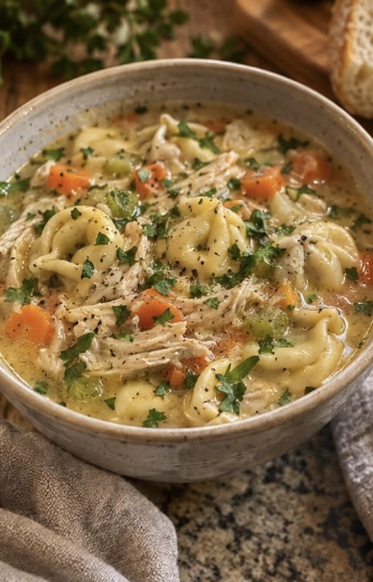 Chicken Tortellini Soup.26