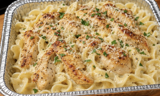 Garlic Parmesan Chicken Noodle