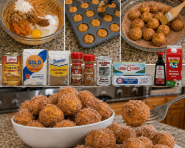 Cinnamon Sugar Pumpkin Donut Holes Cinnamon Sugar Pumpkin Donut Holes