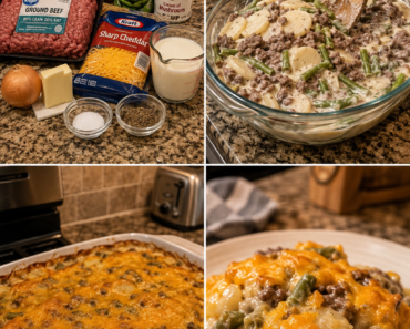 Hamburger Scalloped Potato Casserole