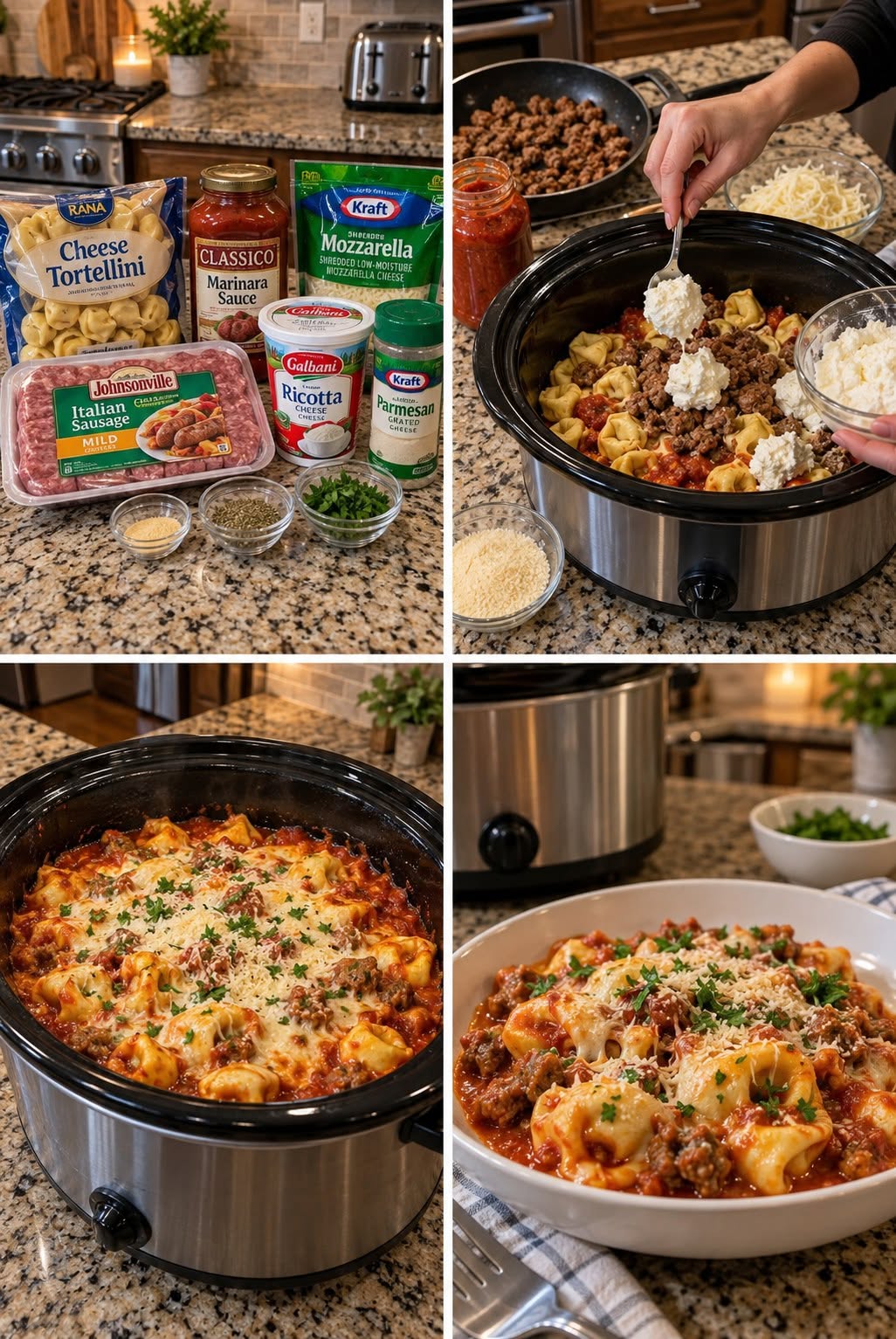 Crockpot Tortellini Bake.26