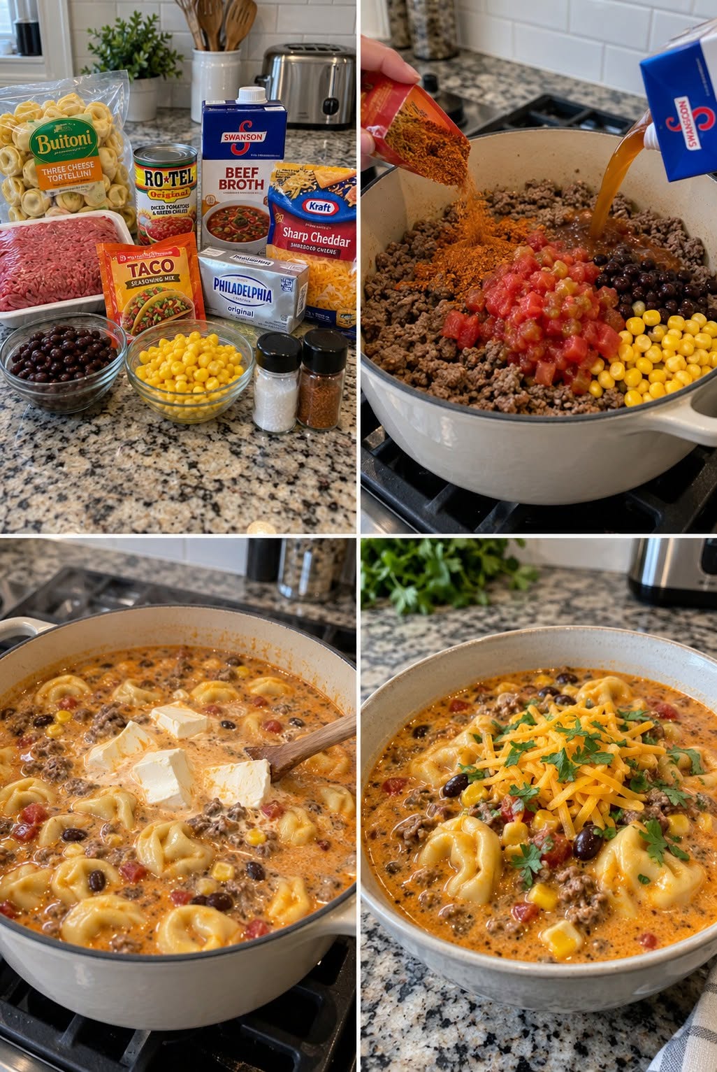 Taco Tortellini Soup.26