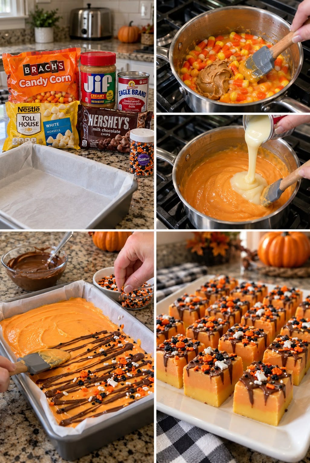 Candy Corn Fudge.26