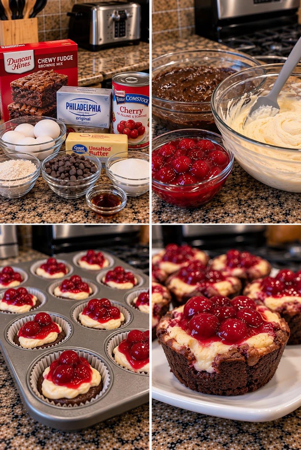 Cherry Brownie Cups.26