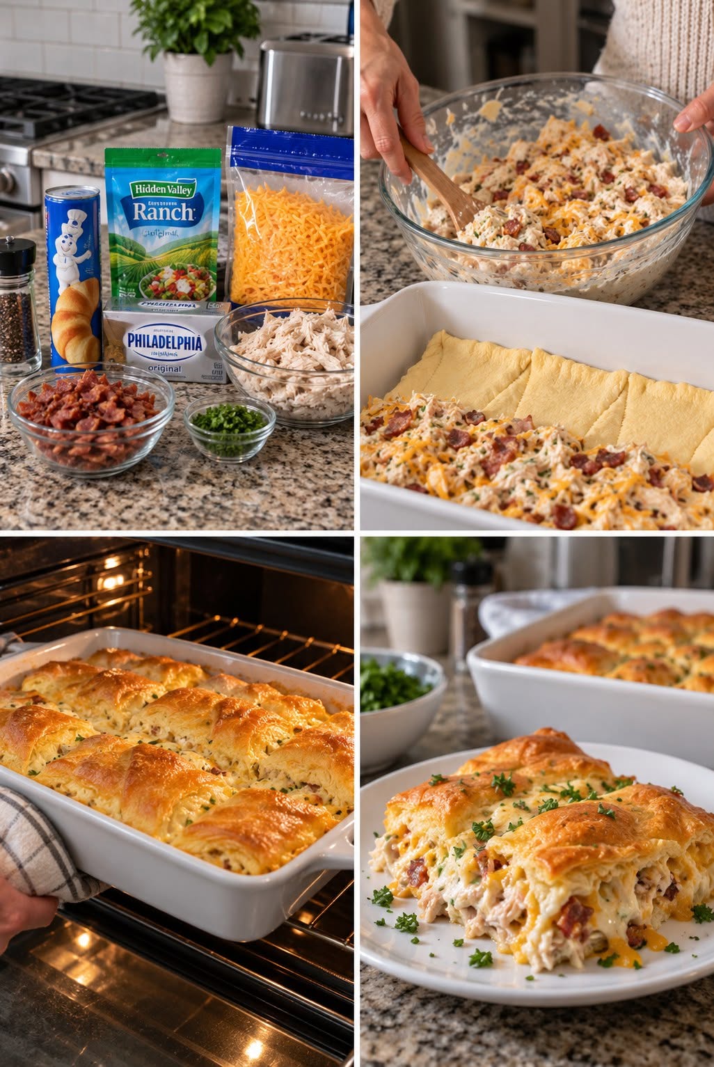 Ranch Chicken Crescent Bake.26