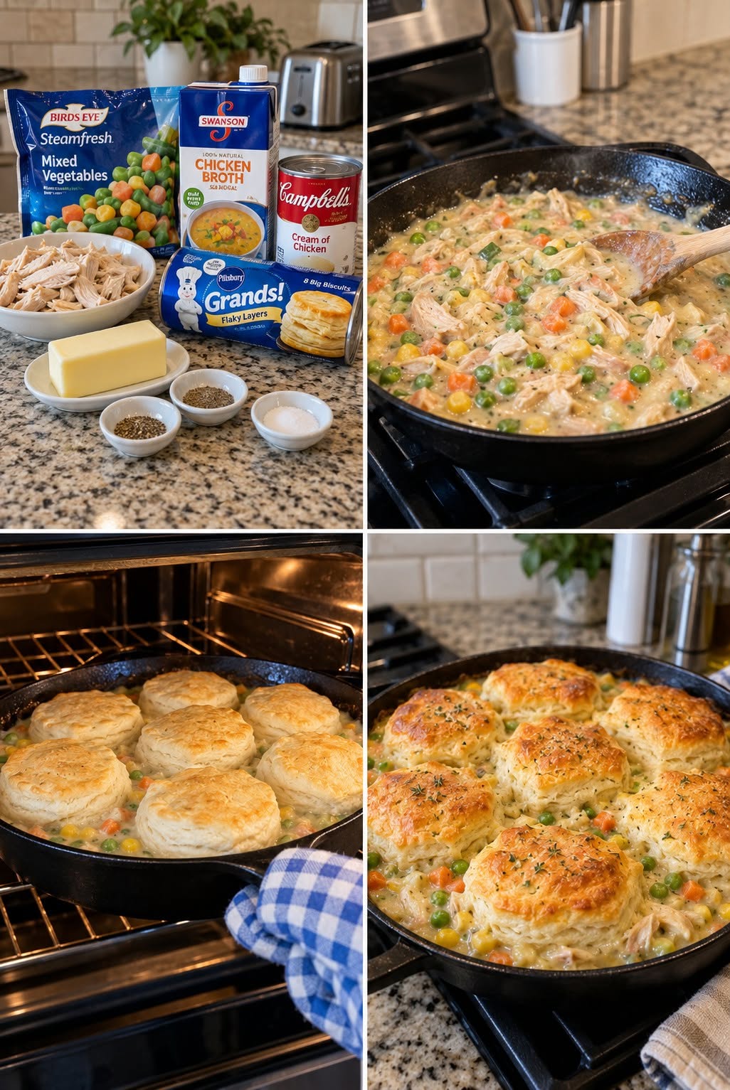 Skillet Chicken Pot Pie.26
