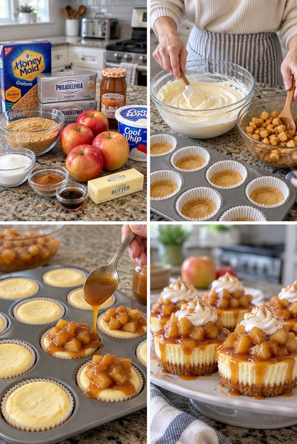 Mini Apple Cheesecakes.26