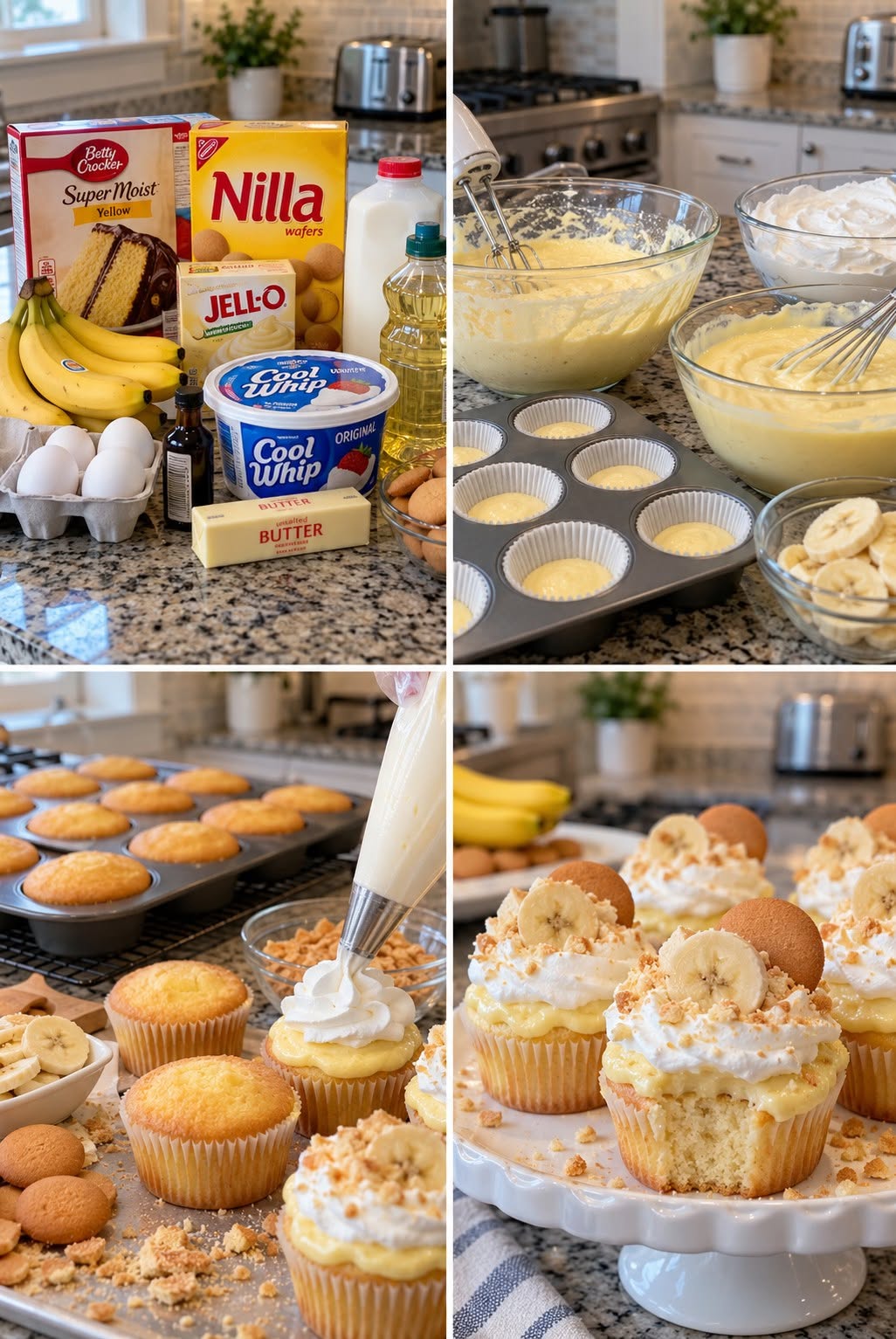 Banana Cupcakes.26