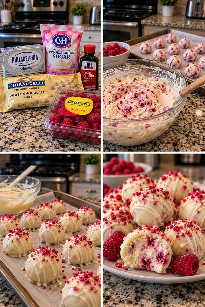 Raspberry Cheesecake Balls.26