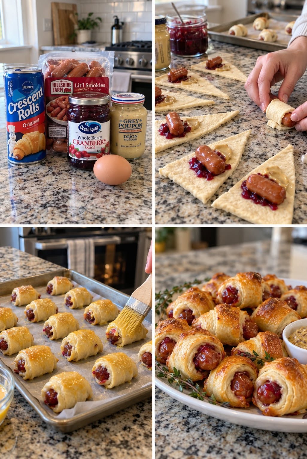 Cranberry Pigs in a Blanket.26