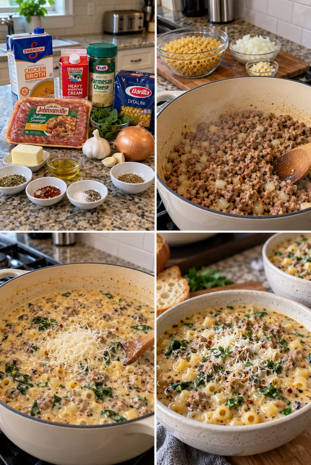 Sausage Ditalini Soup.26