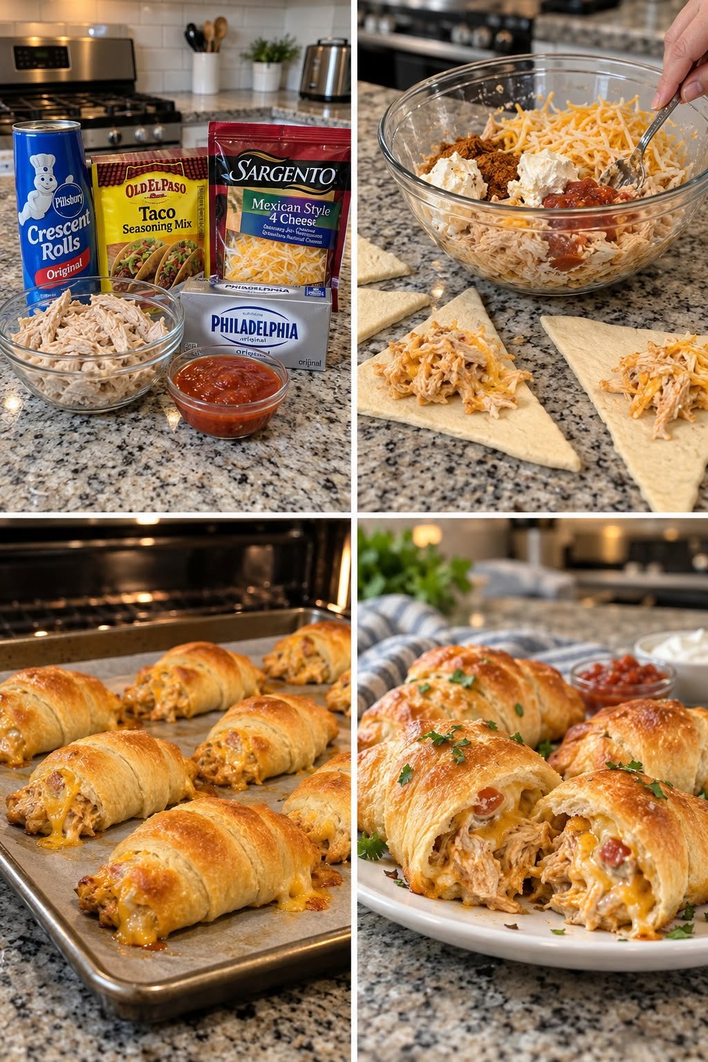 Chicken Taco Crescent.26