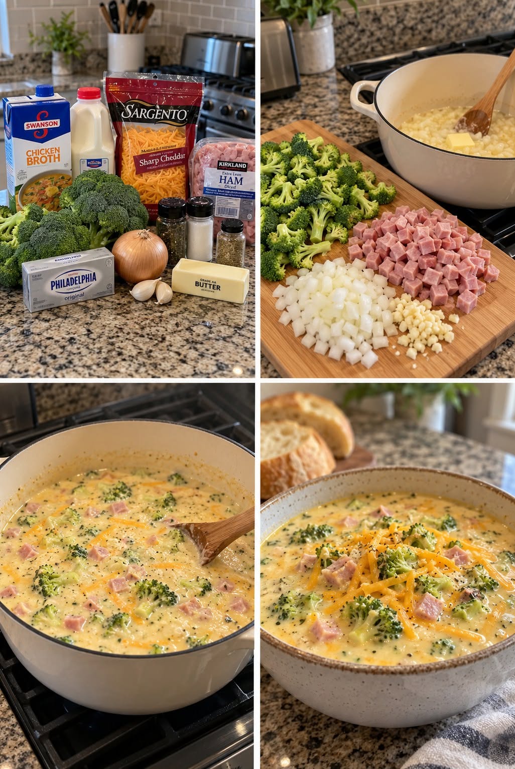 Broccoli Ham Soup.26