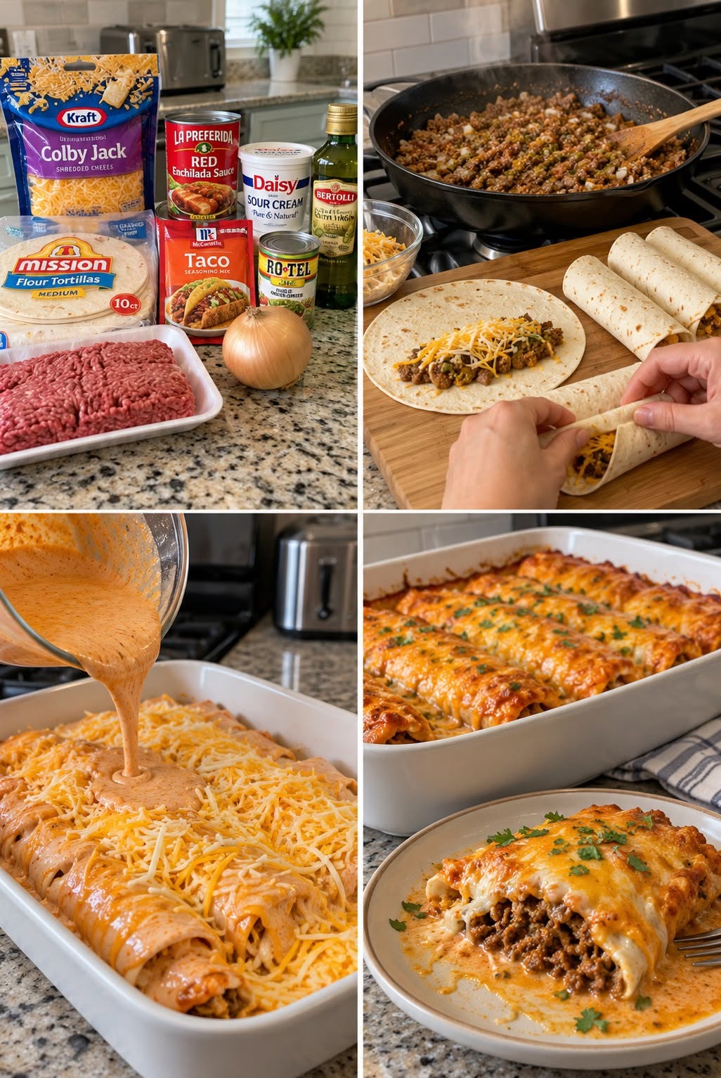 Creamy Beef Enchiladas.26