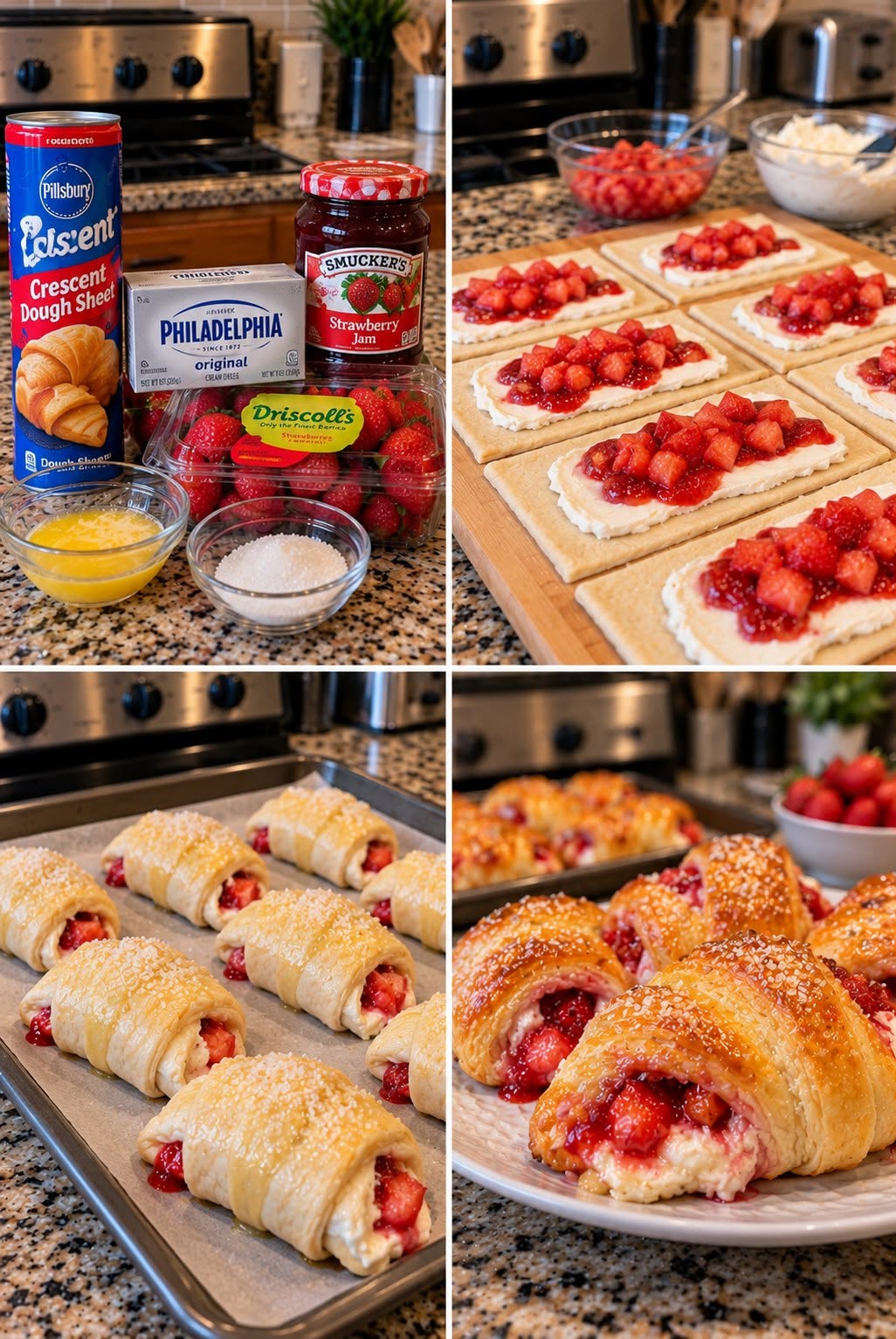 Strawberry Crescent Rolls.26