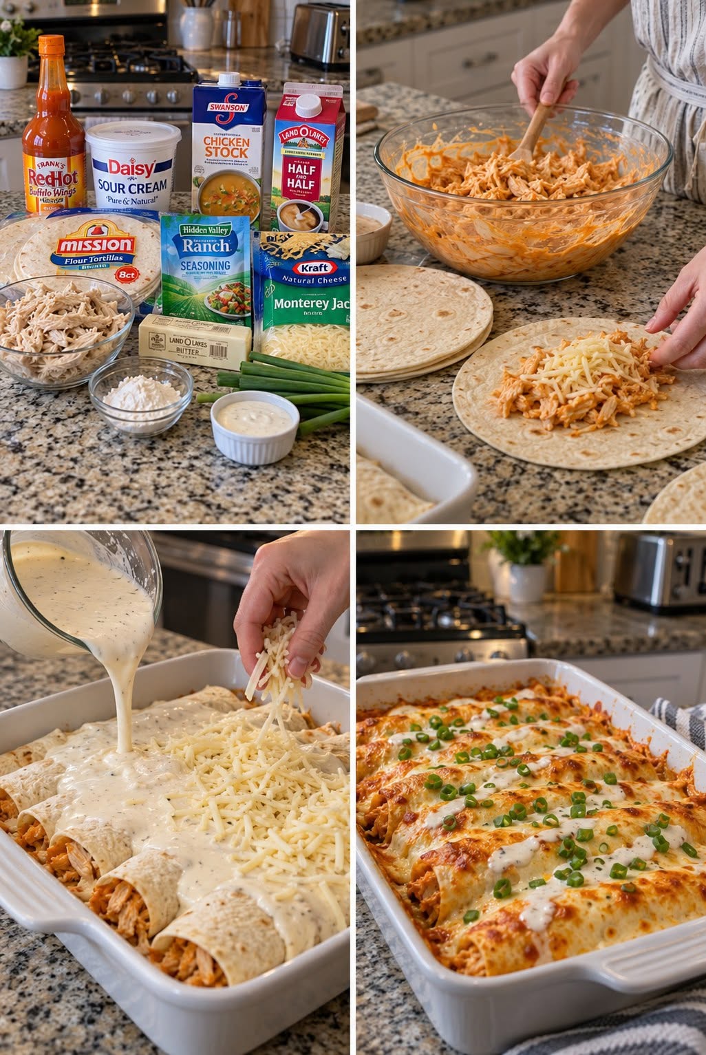 Buffalo Chicken Enchiladas.26
