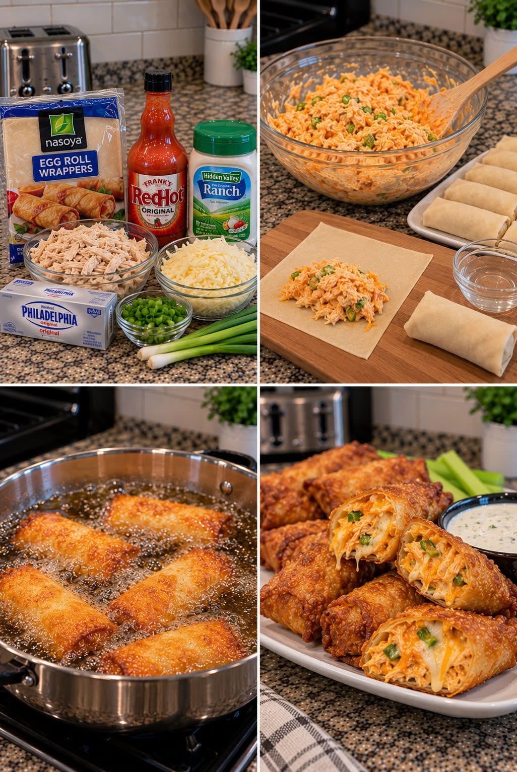 Buffalo Chicken Egg Rolls.26