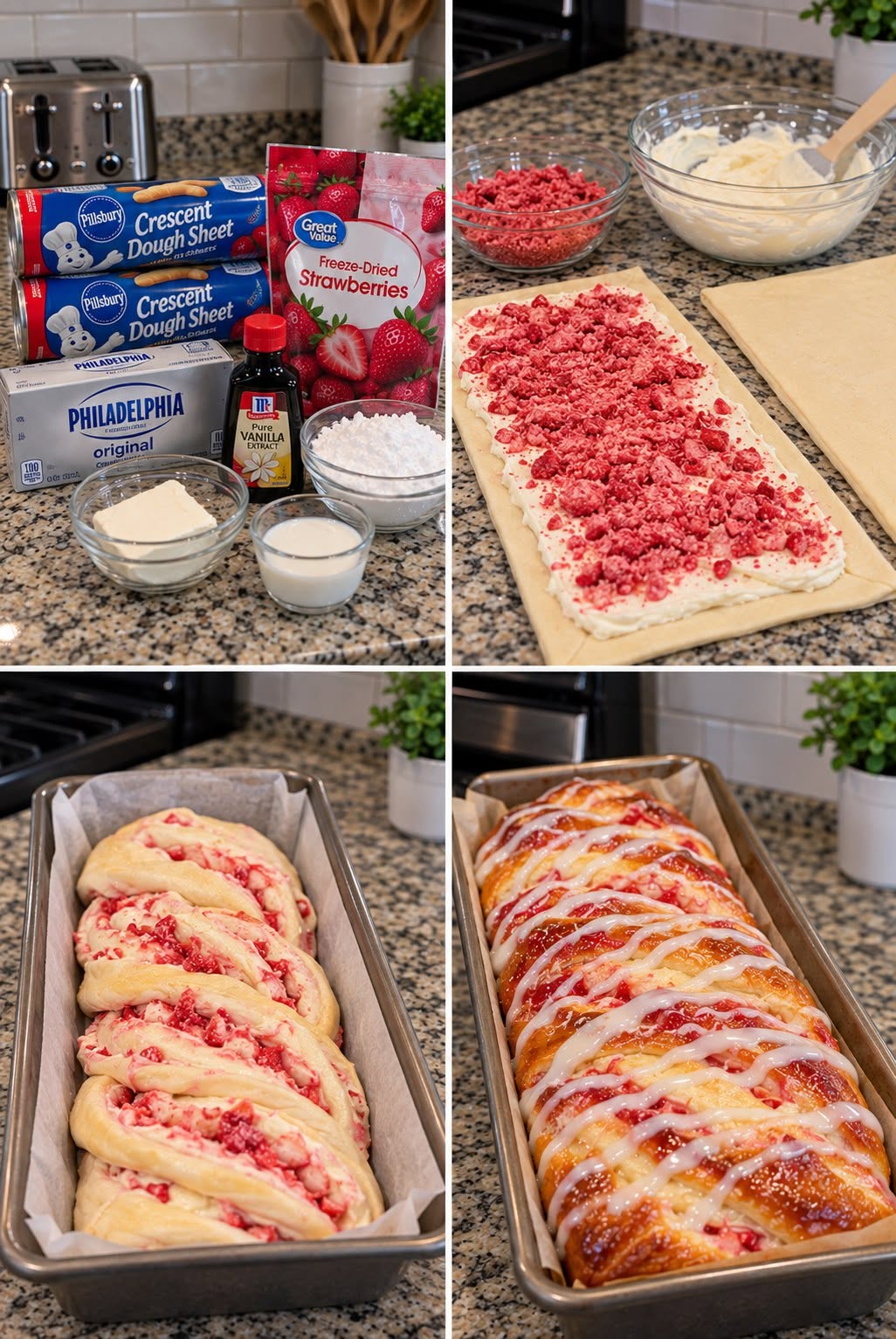 Strawberry Crescent Loaf.26