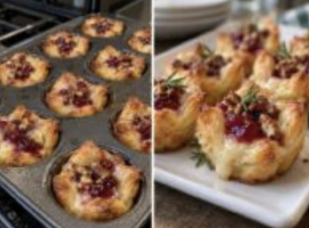 Cranberry Brie Bites.26